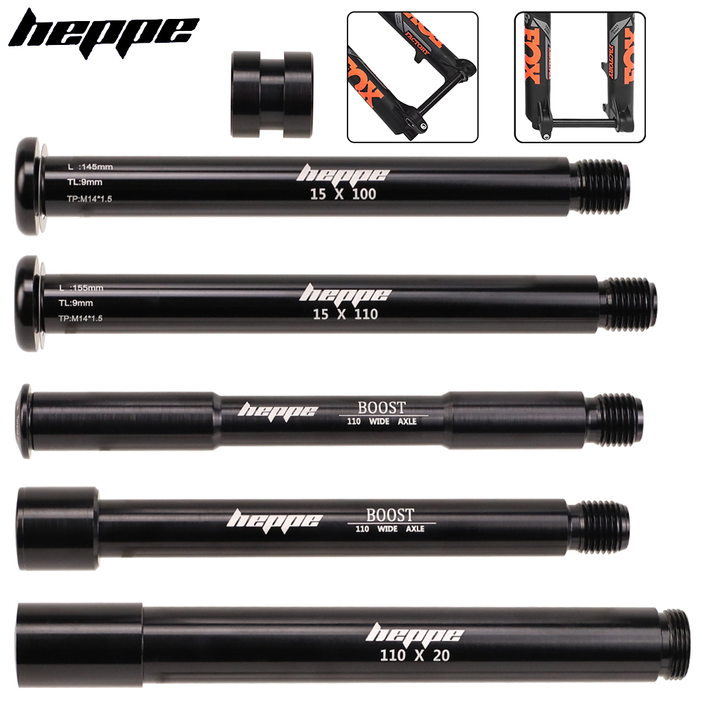 Dynamo Hub Front - HEPPE Bisiklet 15x100/110 20x110 Geçmeli Aks