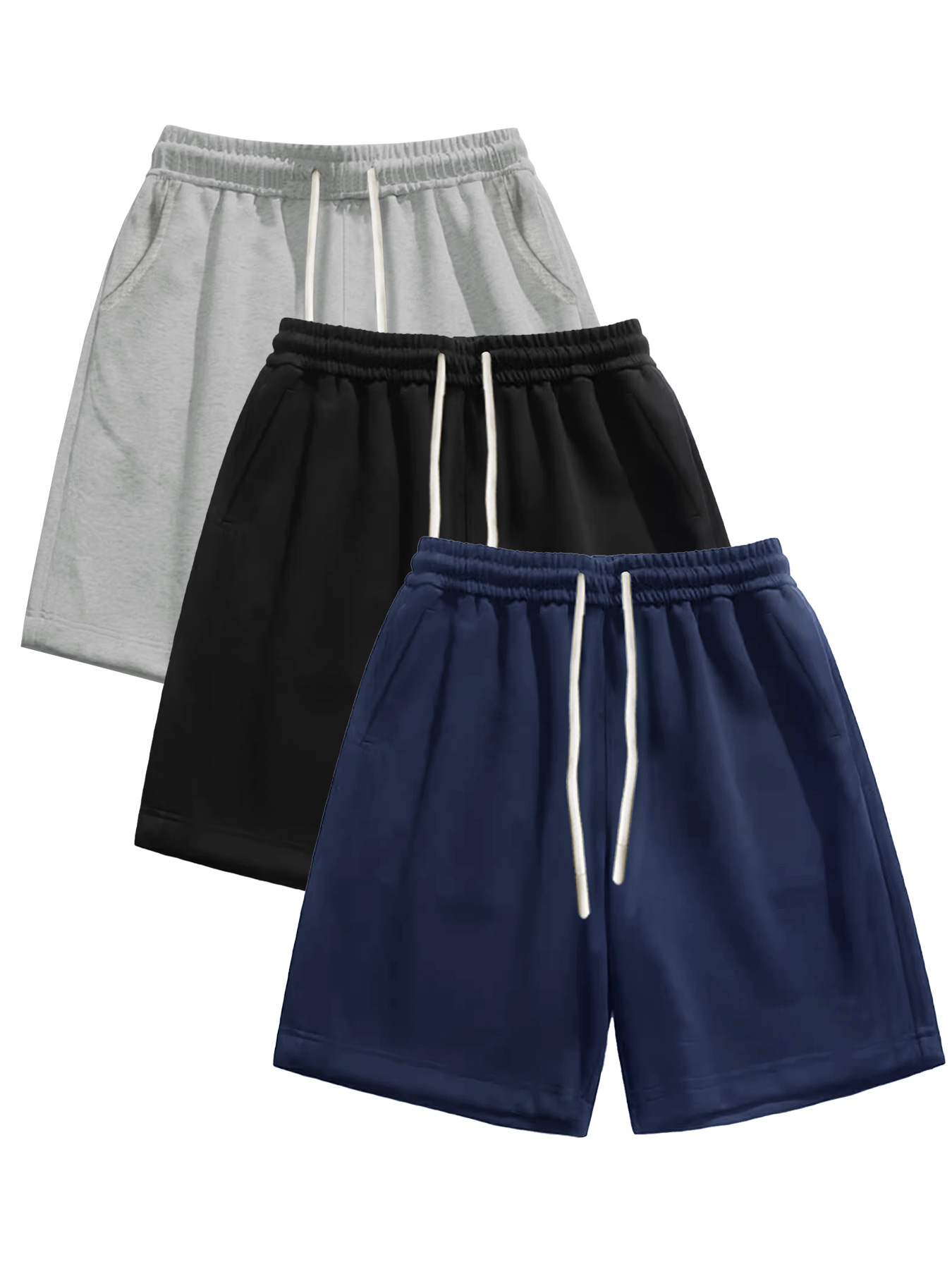 Cycling Commute Shorts - 3 parçalı erkek şortları, yazlık düz