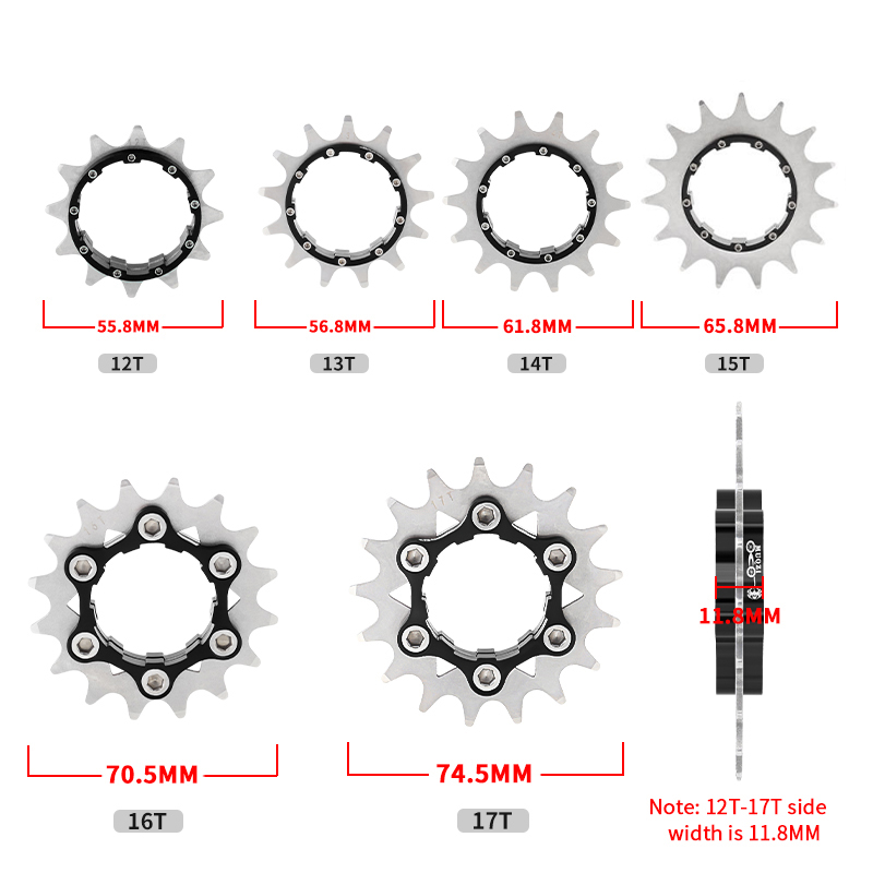 Tek hızlı Volan Kiti 12-17 T C - Cycling Commute Speed incelemesi ve fiyatı