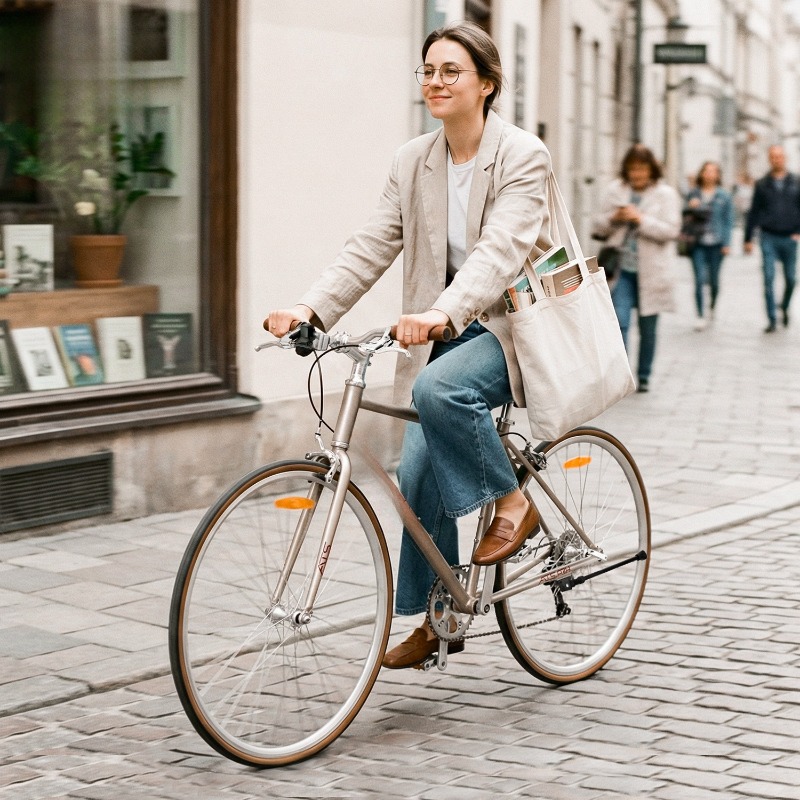 Bisiklet düz gidonlu yol bisik - Cycling Commute Speed incelemesi ve fiyatı