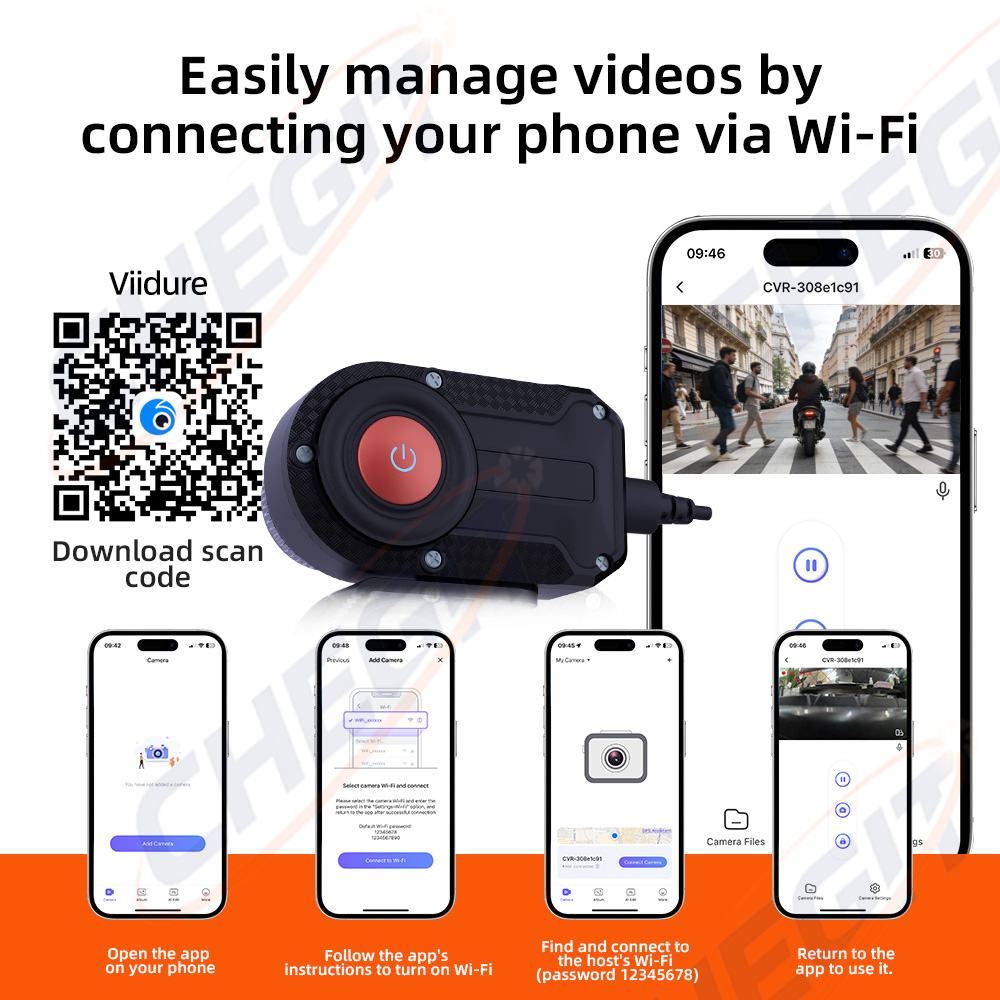 Yeni 2K HD Motosiklet DVR Su G - Cycling Loop incelemesi ve fiyatı