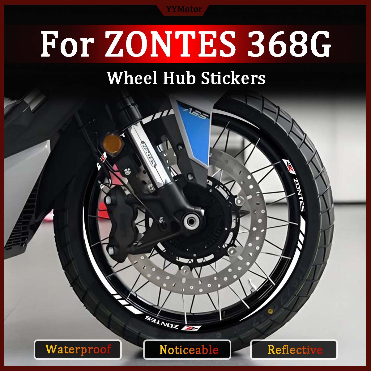 ZONTES 368G Yansıtıcı motosikl - Dynamo Hub Front incelemesi ve fiyatı